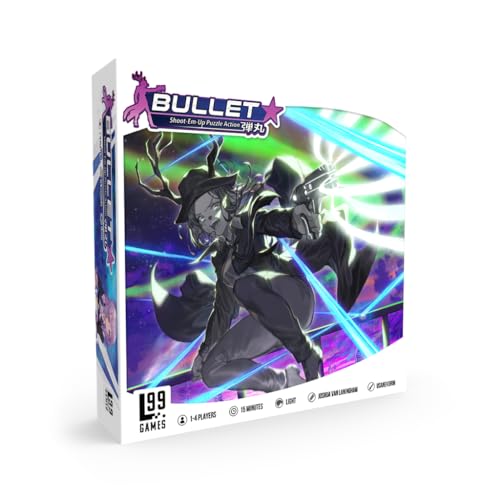 Level 99 Games Bullet Star Board Game  FastPaced Shoot Em Up Puzzle Action Game Ages 12  14 Players  Average Playtime 15 Minutes  Made Multicolor L99BLT03 - Image 1