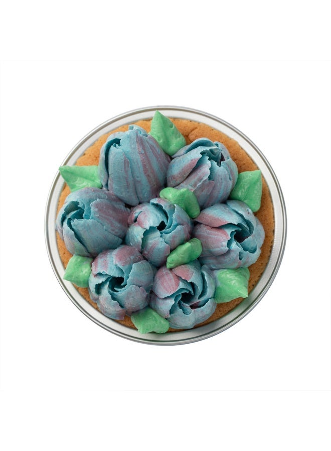 Restaurantware رأس أنابيب روسي، رأس أنابيب لتزيين كعكة الورد - #14، مقاوم للتآكل، رأس تزيين من الفولاذ المقاوم للصدأ لتزيين الكعك، قابل للغسل في غسالة الصحون، لتزيين الكب كيك، الكعك، أو البسكويت - Image 2