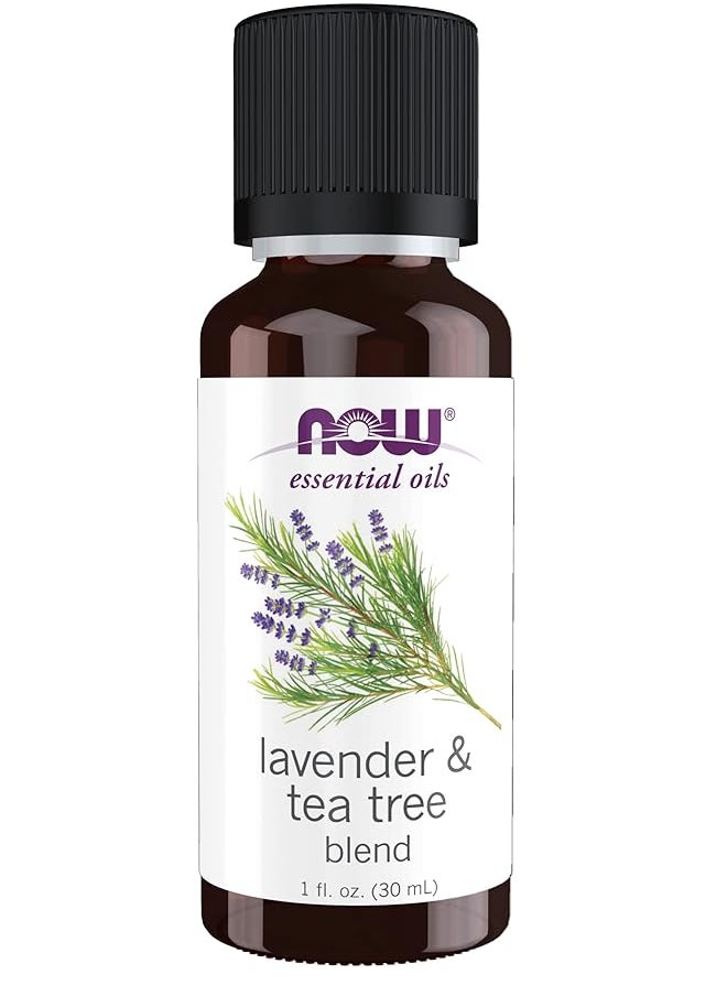 now - Solutions Lavender & Tea Tree100%Puremoisturizing Oil 30Ml - Image 1