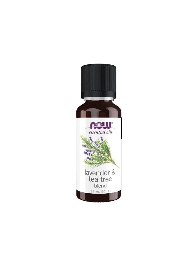 now - Solutions Lavender & Tea Tree100%Puremoisturizing Oil 30Ml - Image 1