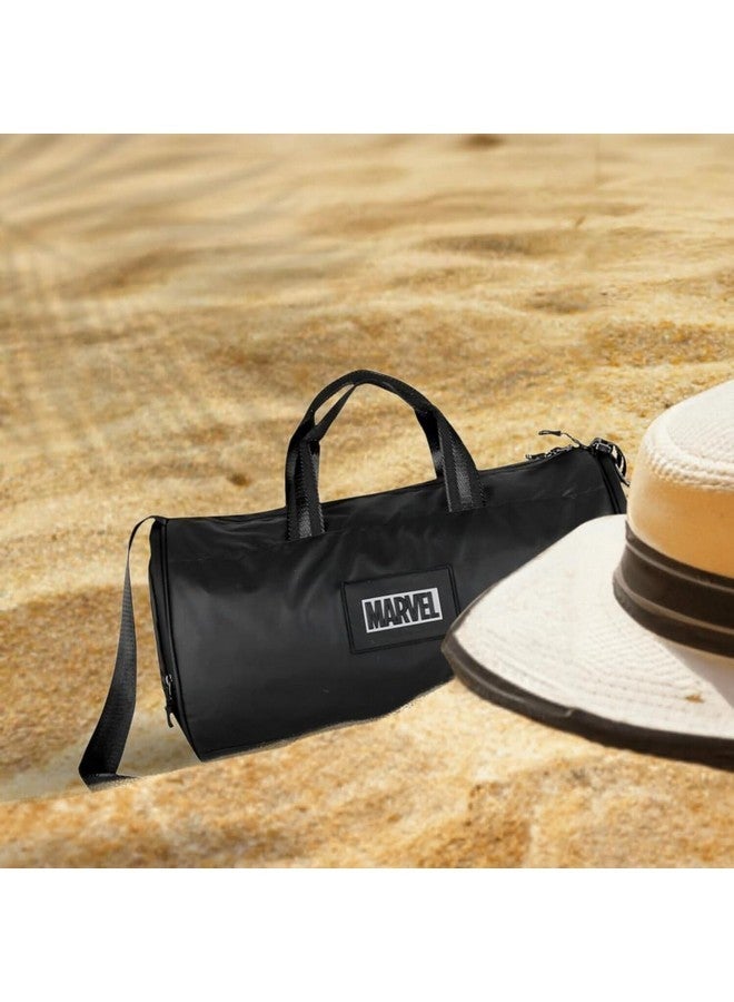 Marvel Unisex Black Stylish 22 Inch Duffel Gym & Travel Training Active Core LL Grip Bag - Image 5