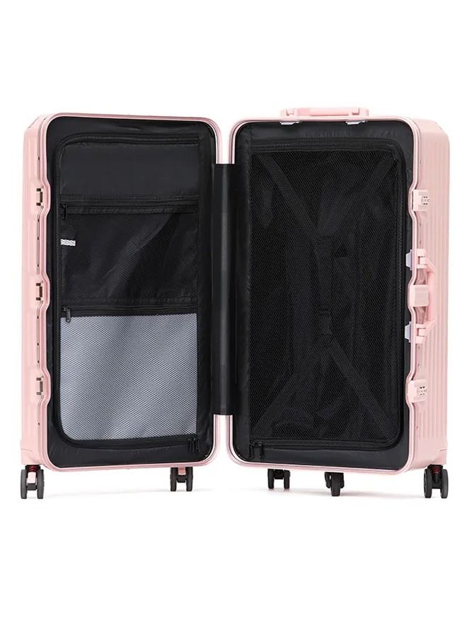 NKX Premium Expandable Aluminum Frame ABS and PC Suitcase With USB Charging Port and C Type and 5 Wheel 24 Inch  - Image 2