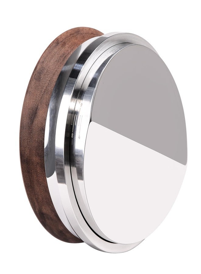 Normcore 58.5mm Coffee Distributor Tool, Heavy Duty Coffee Levelling Tool With Genuine American Walnut Wood, Adjustable Depth Coffee Leveler Fits All 58mm Espresso Portafilter, Black - Image 3