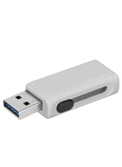 Thoraya ABS plastic push-pull USB flash drive TYPE-C USB3.0 dual-use USB flash drive for mobile phone and computer, white 128GB  - Image 3