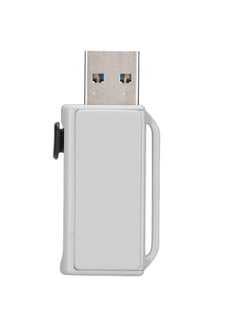 Thoraya ABS plastic push-pull USB flash drive TYPE-C USB3.0 dual-use USB flash drive for mobile phone and computer, white 128GB  - Image 1