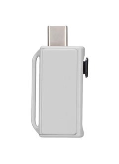 Thoraya ABS plastic push-pull USB flash drive TYPE-C USB3.0 dual-use USB flash drive for mobile phone and computer, white 128GB  - Image 2
