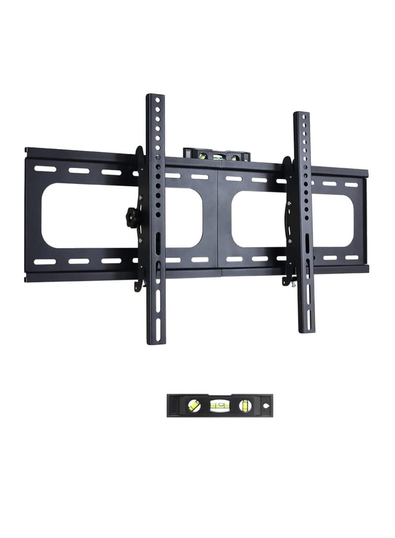 26" - 75" Fixed TV Wall Mount Bracket, Universal Tilt TV Heavy Duty Wall Mount Adjustable TV Stand for LED LCD OLED Plasma TV with Super Strong 50kg Weight Capacity VESA up to 700 x 400 - Image 1