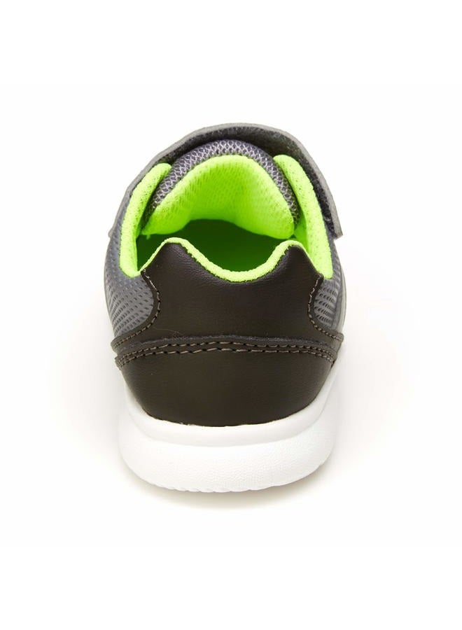 Simple Joys by Carter's Baby Boys Nicky Athletic Sneaker, Grey, 6 Infant - Image 3