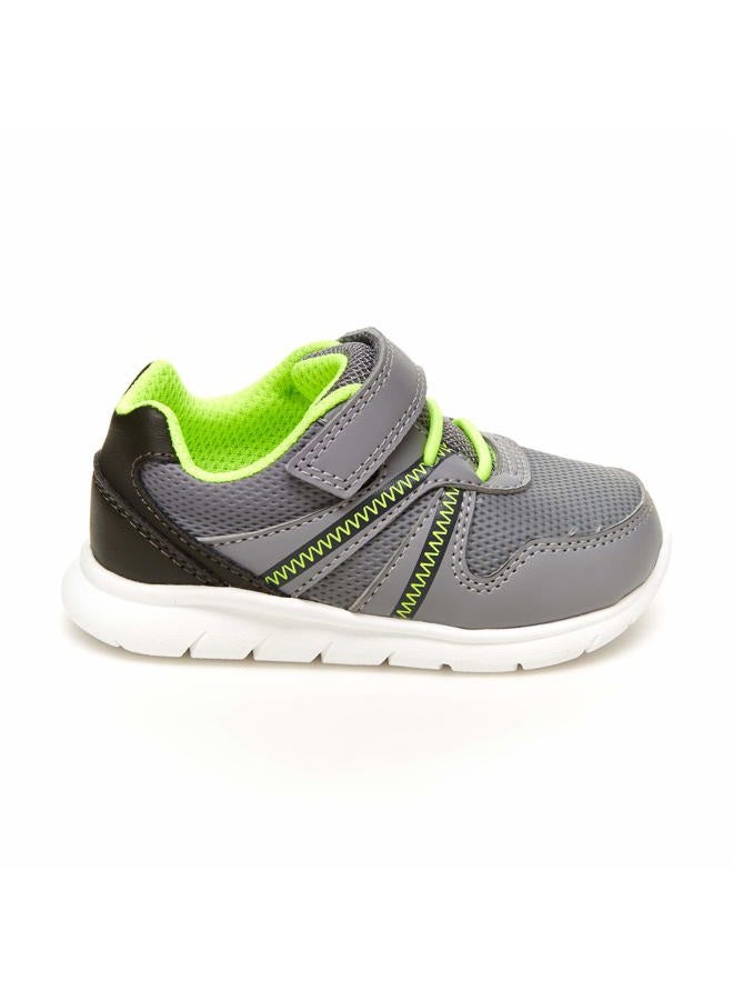 Simple Joys by Carter's Baby Boys Nicky Athletic Sneaker, Grey, 6 Infant - Image 2