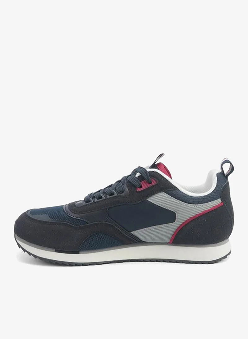 U.S. Polo Assn. BLUE Men Lace-Up Sneakers for Men | Best Price UAE