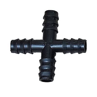 Pinolex® 4 Way Splitter 16mm Connector for Lawns Drip Irrigation Pipe Leakproof (Pack of 10) - Image 4