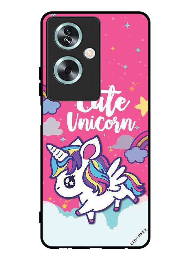 Covernex Protective Case Cover For Oppo A79 Cute Unicorn - Image 1