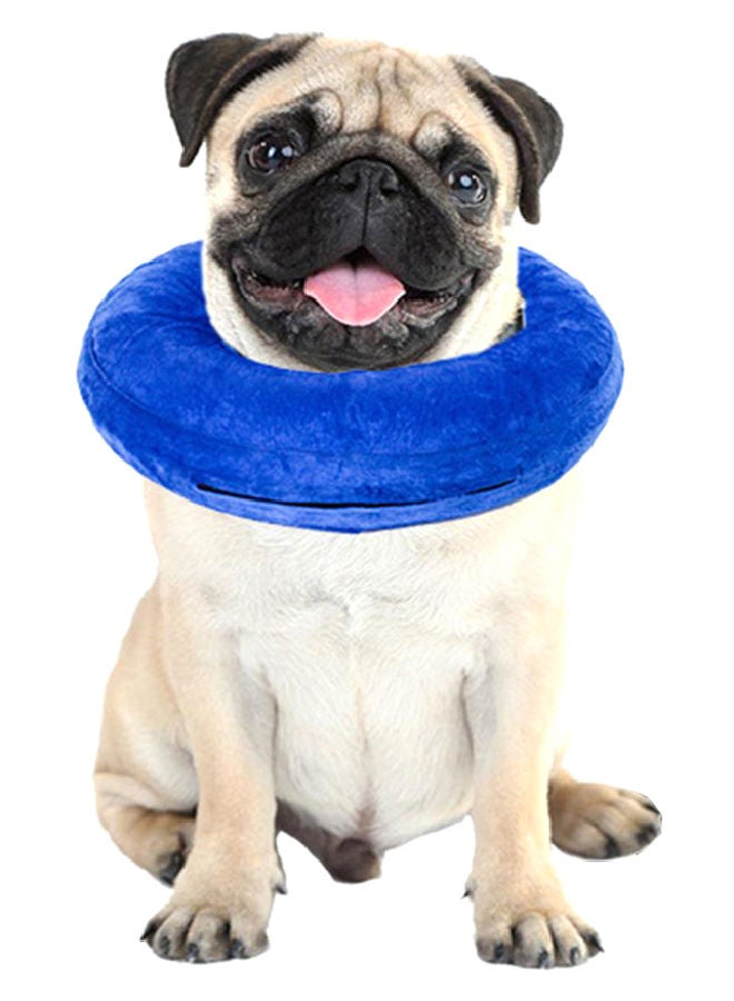 NIBEMINENT Inflatable Medical Recovery Pet Collar Blue 27x27x14cm - Image 1