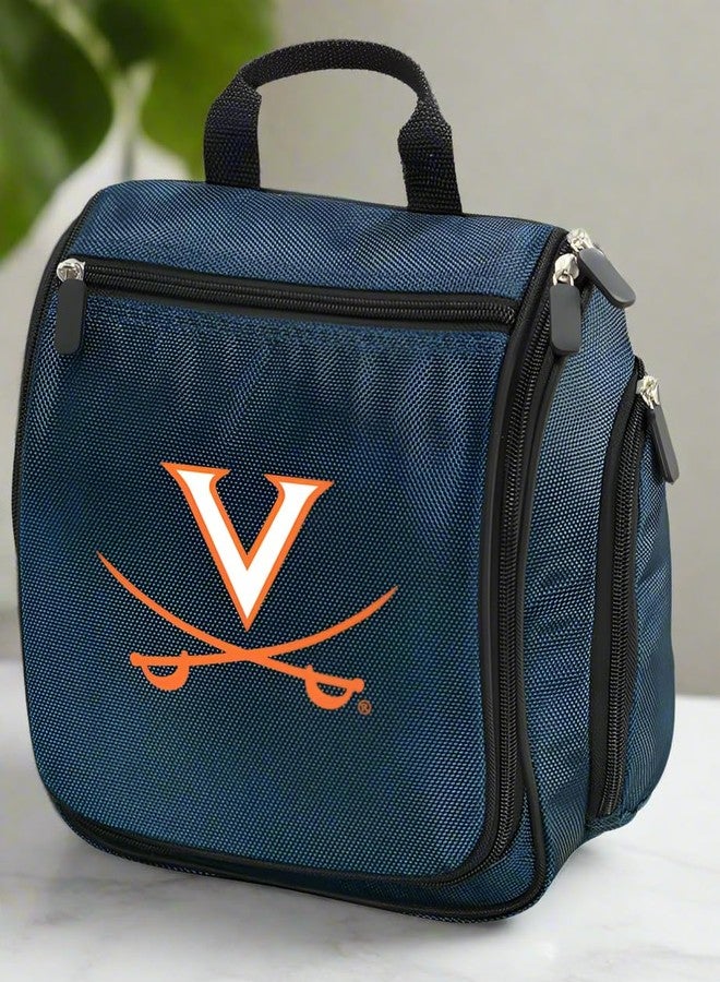 Broad Bay UVA Toiletry Bags Or Hanging University of Virginia Shaving Kits for Men Travel Organizer (Navy) - Image 3