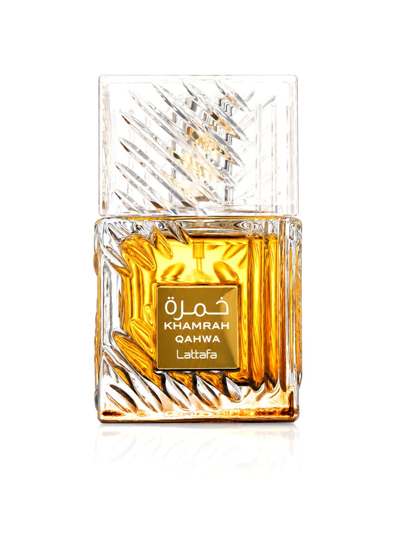 Lattafa Khamrah Qahwa Eau De Perfume 100ml | Luxury Unisex Perfume for Men & Women with Coffee, Vanilla, Amber & Cinnamon Fragrance | Long Lasting Perfume for Men & Women - Image 2