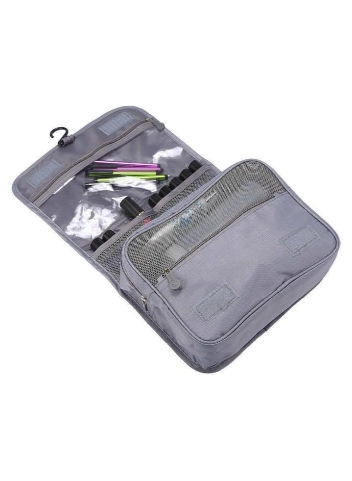 HOUSE AGAIN Hanging Travel Toiletry Bag Cosmetic Bag Portable Makeup Pouch Hanging Makeup Organizer Case for Women and Girls - Image 2