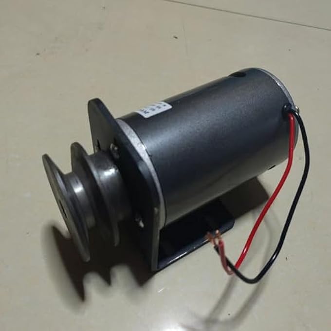 OLONETO 550W DC Permanent Magnet Generator 48V 60V 72V With Boost Charging Module Voltage Regulator For Wind Turbine Battery And Vehicle Charging Tape Pulley(60V) - Image 5