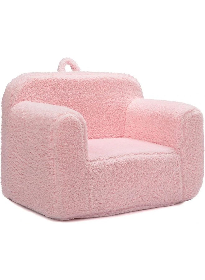 Zayn comforts Super Crazy and Soft Modern Sofa Chair For Kids (Pink) - Image 1