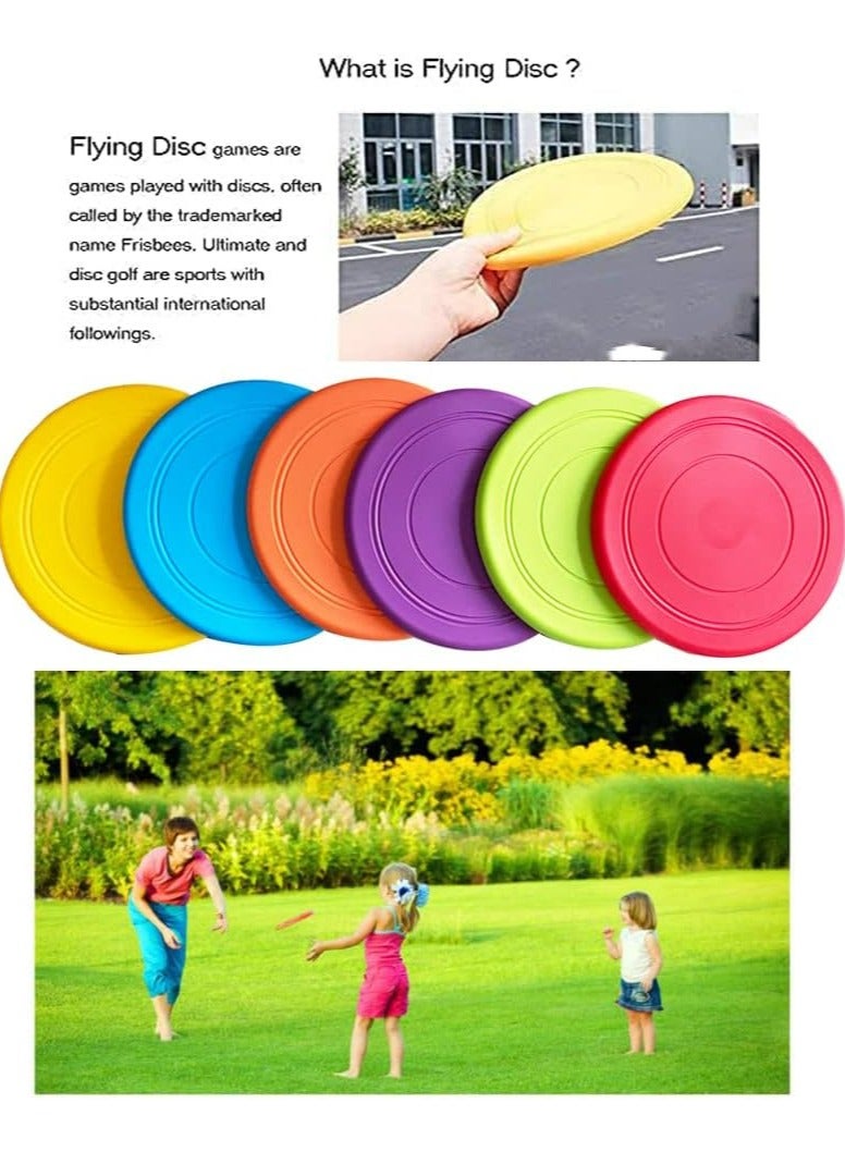 6 Pieces Flying Disc Toy