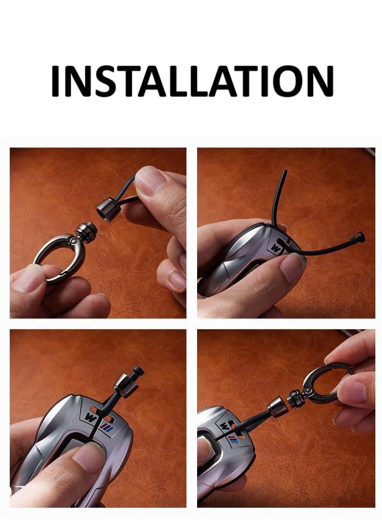 JVCV غطاء شفاف ناعم من TPU متوافق مع تويوتا فورتشنر، هايلاكس، إنوفا كريستة، فورتشنر ليجندر، إنوفا هاي كروس، لاند كروزر 2B/3B مفتاح ذكي (مع سلسلة مفاتيح - نمط A) - Image 5