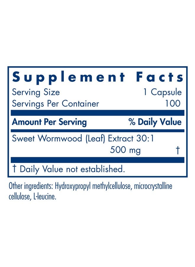 Allergy Research Group مستخلص الشيح الحلو 100 كبسولة نباتية - Image 3