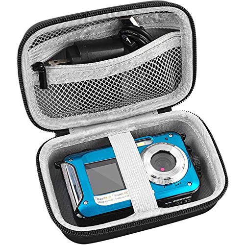GWCASE Digital Camera Case Compatible with CAMKORY/for YISENCE/for VAHOIALD/for Kodak Pixpro/for Canon PowerShot ELPH 180 190/ for Sony DSCW800 DSCW830 Kids Camera (Box Only) - Image 1
