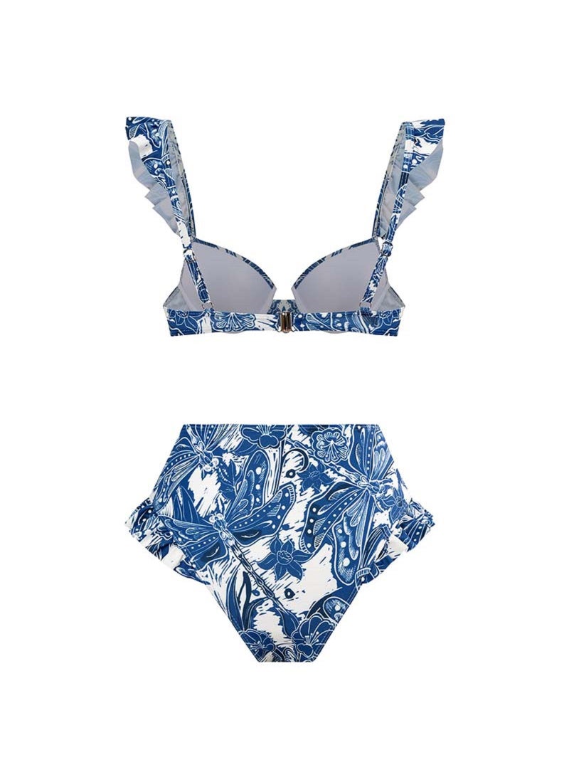 عام السيدات ملابس السباحة ثلاثة قطعة الشيفون تنورة نمط ملابس السباحة ملابس السباحة أزياء الفتيات تنورة وملابس السباحة هدية عيد ميلاد ملابس السباحة الطرف أفضل هدية - Image 3