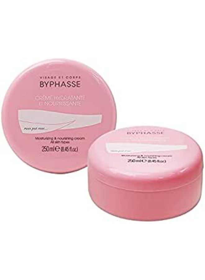 Byphasse Moisturizing & Nourishing Skin Cream 250 Ml