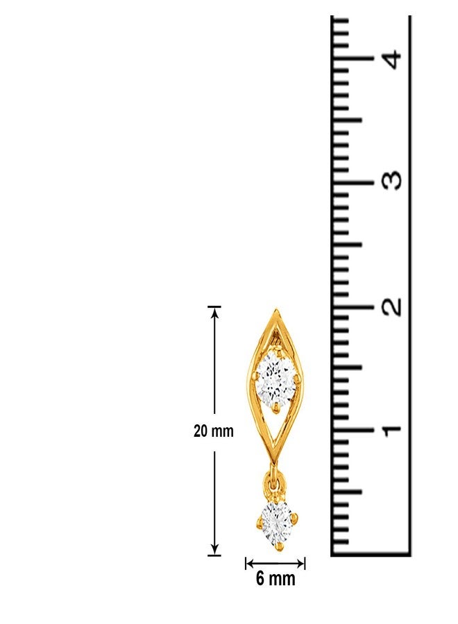 Mahi Drop Kite Gold Plated Pendant for Women PS1105040G - Image 3