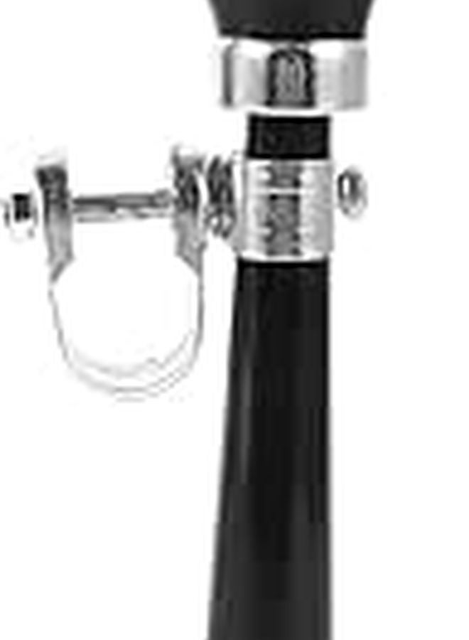 Metal Plated 9 Inch Bike Air Horn Loud Snail Horn with Handle Mount for Mountain Bikes Cycling Safety - Image 1
