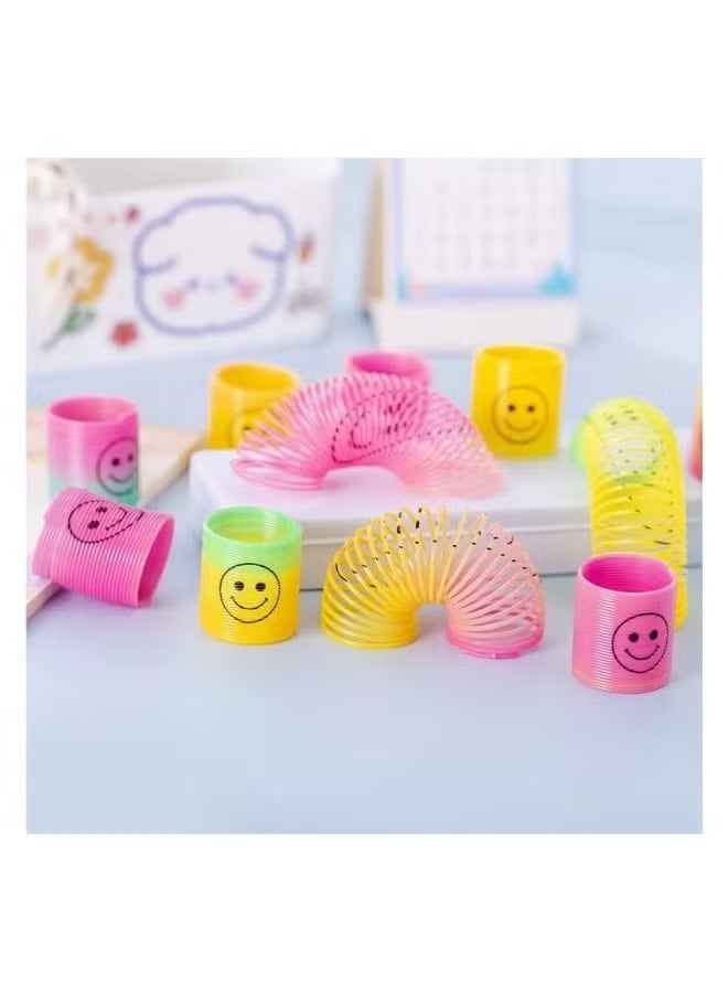 48 PC mini smiley face rainbow spring - Image 4