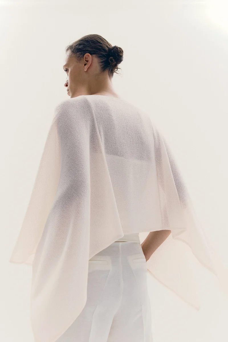 H&M  Fine-knit cape for Women | Best Price UAE