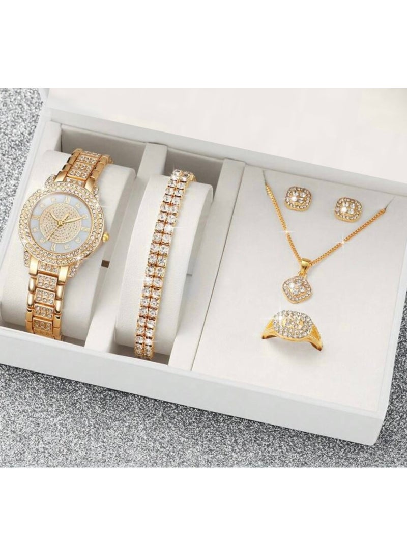 Jewelry set with watch 
