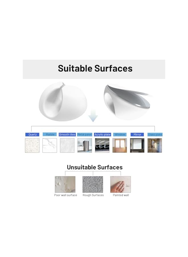 Green Tiger 18 Pack Mini Cable Clips, Cord Organizer Holder Adhesive Cord Management Charger Wire Holder Clips for Desk, Home, Office, Car, Cubicle, Nightstand - White - Image 5