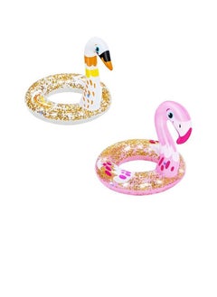 Bestway Bestway - Glitter Animal Head Swim Ring - 36306  - Image 1
