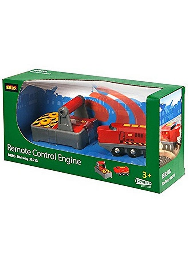 Brio BRIO World 33213 - Remote Control Train Set | Wooden Toy for Kids | Enhances Logical Thinking | Compatible Railway Toys | Ideal for Ages 3 and Up  - Image 3