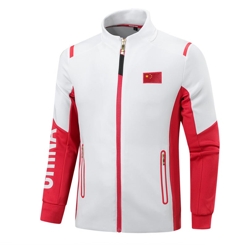 Chinese Team Sports Training Suit Coat Men'S And Women'S Wushu Fencing Taekwondo Sports Coach Referee Suit Customization - Image 1