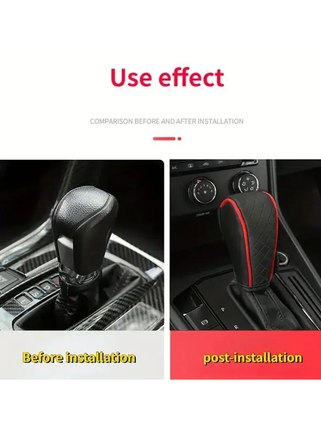 Manual And Automatic Transmission Car Shifter Handle Compatible With Trucks SUVs RVs Beige Color Durable Steering Column Accessory 1pc - Image 4