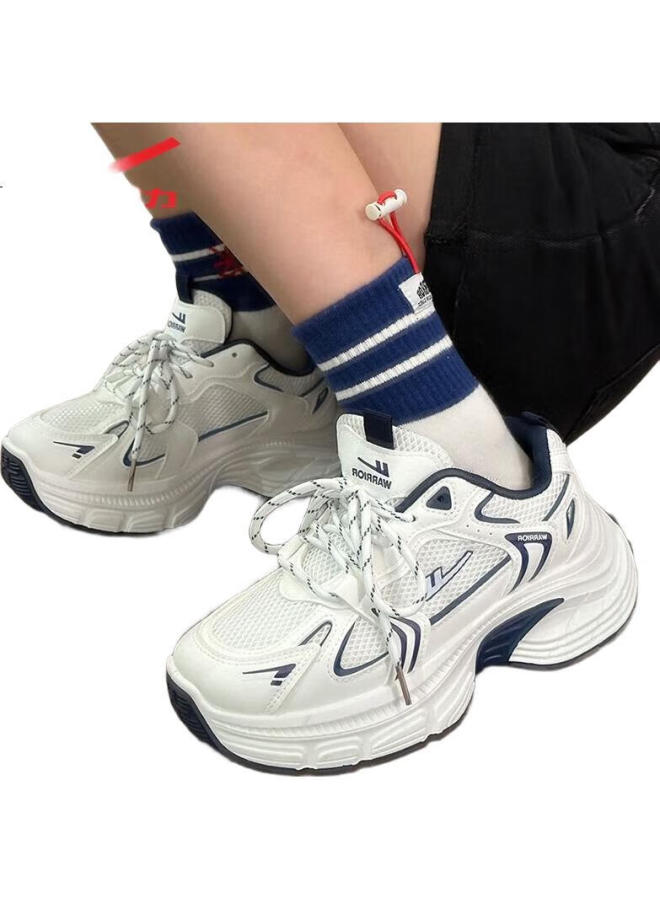 Warrior Huili Official Dad Shoes For Women, Height-Increasing, Summer Thick-Soled Sneakers, Versatile Breathable Casual Shoes For Female Students - Image 1