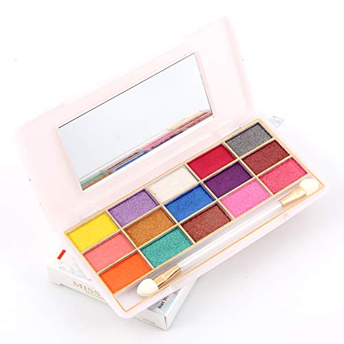 Miss Rose Miss Rose Professional 15 color perfect Tropical blend matte and shimmer EyeShadow MultiColor makeup Palette 7001068I 01 - Image 3