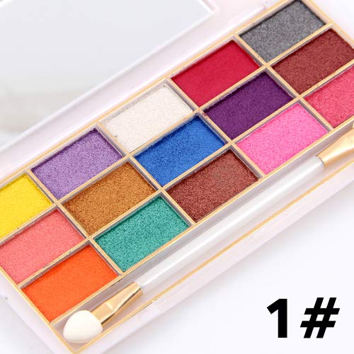 Miss Rose Miss Rose Professional 15 color perfect Tropical blend matte and shimmer EyeShadow MultiColor makeup Palette 7001068I 01 - Image 2