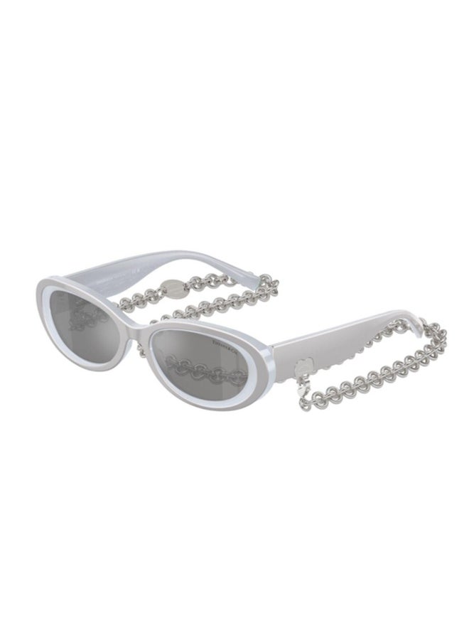 Tiffany Silver Metallic Sunglasses 4221  - Image 1