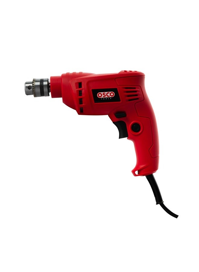OSCO-TOOLS Osco 6mm 320W Electric Drill – Professional Compact Drill for Wood, Metal, and Plastic Drilling, Ideal for Home Maintenance and Workshop Applications - Image 1