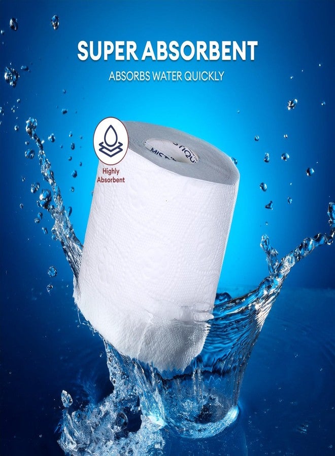 MISTIQUE 2 Ply 180 Pulls Toilet Paper Roll | 180 Pulls x 6 Rolls | Soft and Highly Absorbent | 100% Natural Virgin Pulp | Dispenser Friendly | Super Soft | Family Pack of 6 Rolls - Image 4