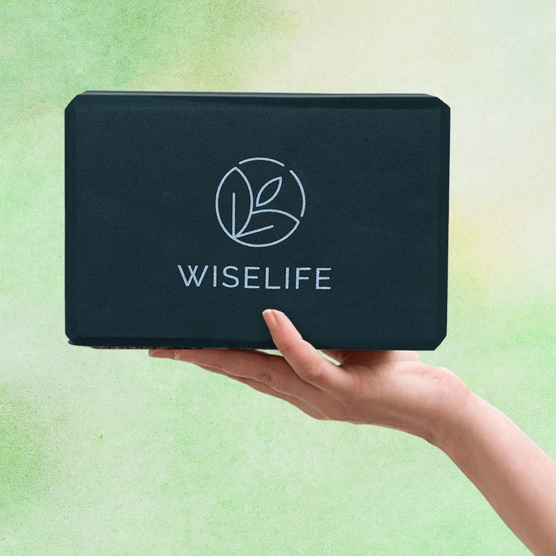 WISELIFE Bottle Green Yoga Block | Yoga Brick, High-Density Premium EVA Foam Material, Soft Surface for balance, support & performance, Yoga Props (Pack of 1, Extra Large Size) - Image 4