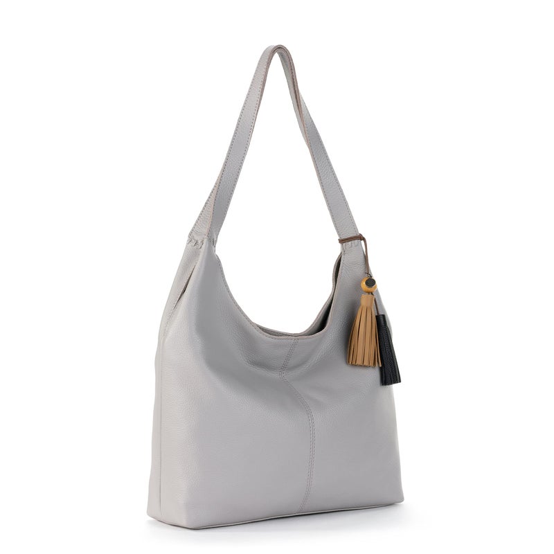 The Sak Womens Huntley Leather Hobo, Light Smoke, One Size US - Image 2
