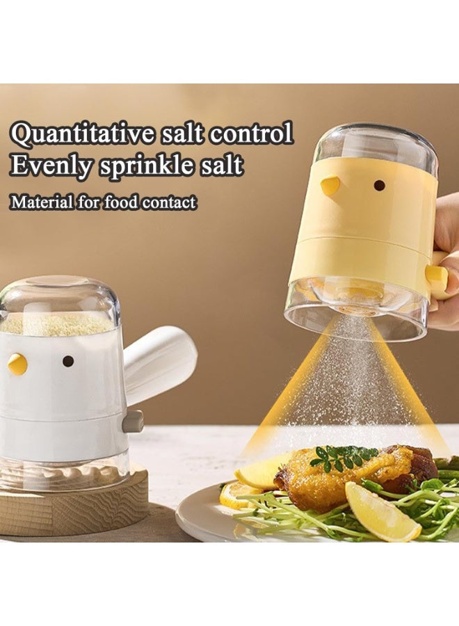 CMGTYYD Salt Shakers Chicken Shape for Kitchen- Sugar Quantitative Dispenser,Multi Purpose Moistureproof Salt Shaker with Handle for Cooking Restaurant Camping Barbecue Baking - Image 4