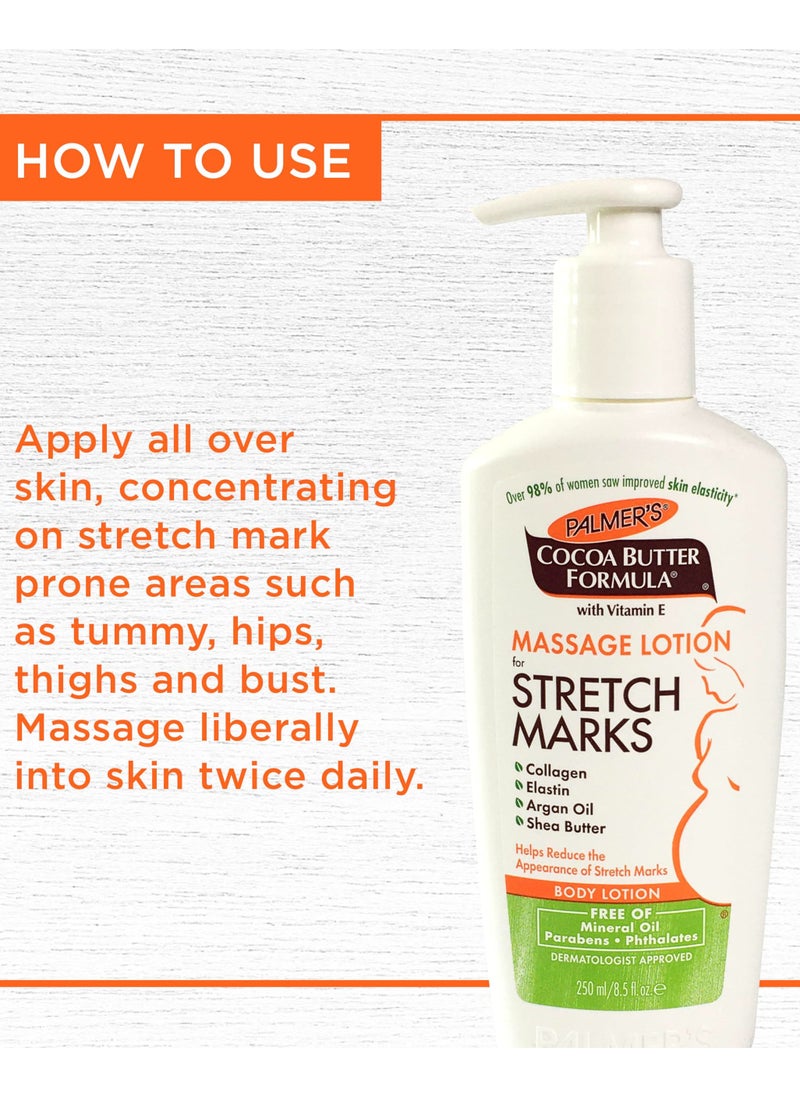 PALMER'S - Massage Lotion for Stretch Marks 250ml - Image 1