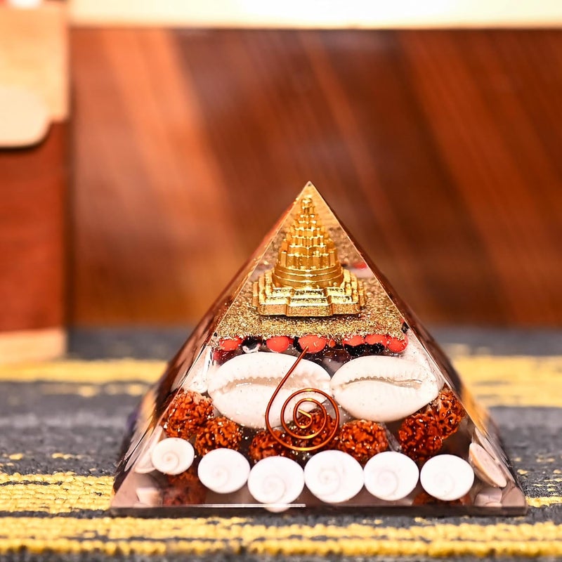 ZAICUS Gomti Chakra – 75mm Laxmi Pyramid Original for Spiritual Growth - Vastu Shastra Blessing – Attracting Prosperity and Positive Vibes - Vastu Shastra Items for Your Home - Image 2