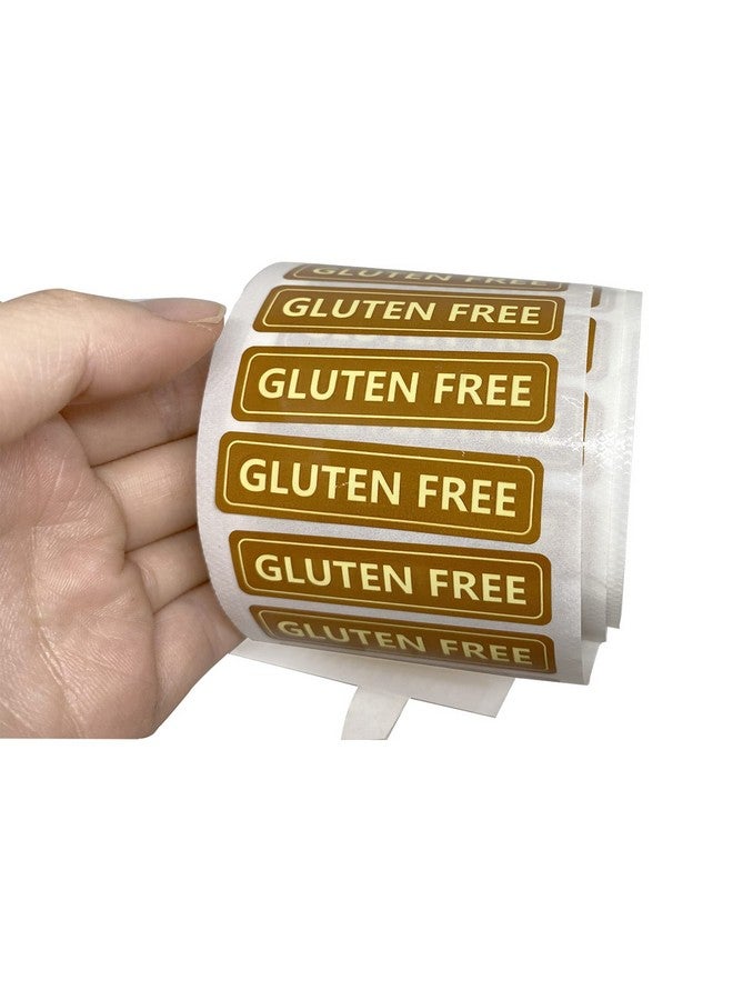 Besttile Gluten Free Labels,Food Allergies Warning Label Stickers For Food Package,2X0.5 Inch,500 Pcs Per Roll - Image 5